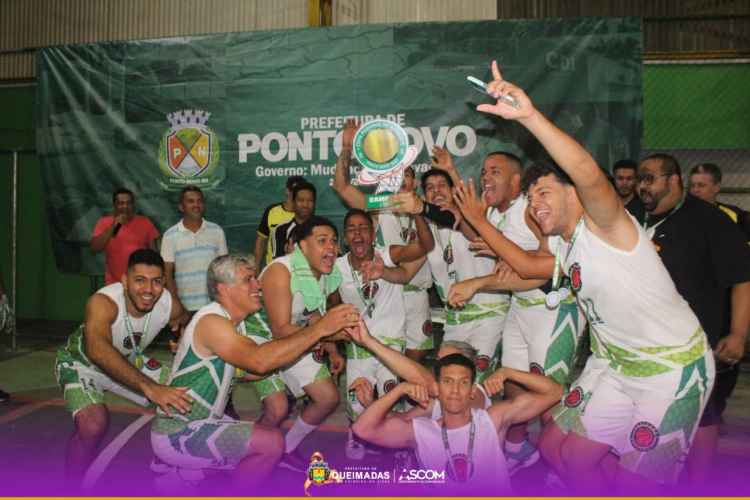 Basquete de Queimadas sagra-se Campeão do 1º Campeonato Regional de Basquete