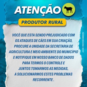 PREFEITURA DE QUEIMADAS E SECRETARIA DE AGRICULTURA E MEIO AMBIENTE COMBATEM ATAQUE DE CÃES EM CRIAÇÕES NA ZONA RURAL DO MUNICÍPIO