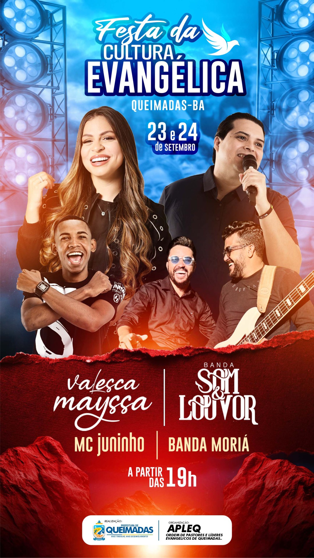 Festa da Cultura Evangélica 2025: pela primeira vez na história comemoração terá 2 dias de festa e louvor