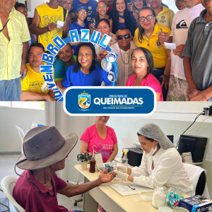 Novembro Azul: Secretaria de Saúde segue realizando cronograma especial de atividades voltadas à prevenção do câncer de próstata na sede e zona rural