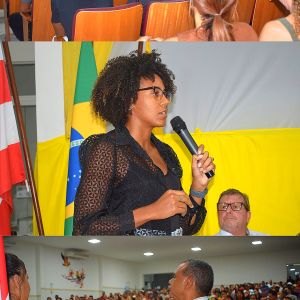 Prefeitura de Queimadas realiza reunião de Escuta Pública com comércio local - destaque para a grande participação de comerciantes e funcionários do comércio da sede e zona rural